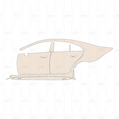 Pre-Cut PPF Mercedes-Benz CLS Sedan AMG-Line 2022