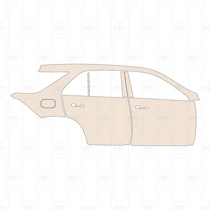 Pre-Cut PPF Mercedes-Benz GLE SUV Base 2022