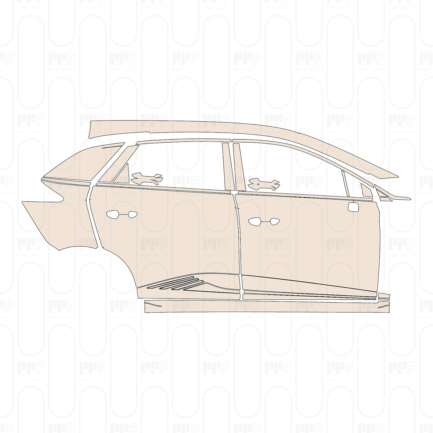 Pre-Cut PPF MG MG4 Electric 2022