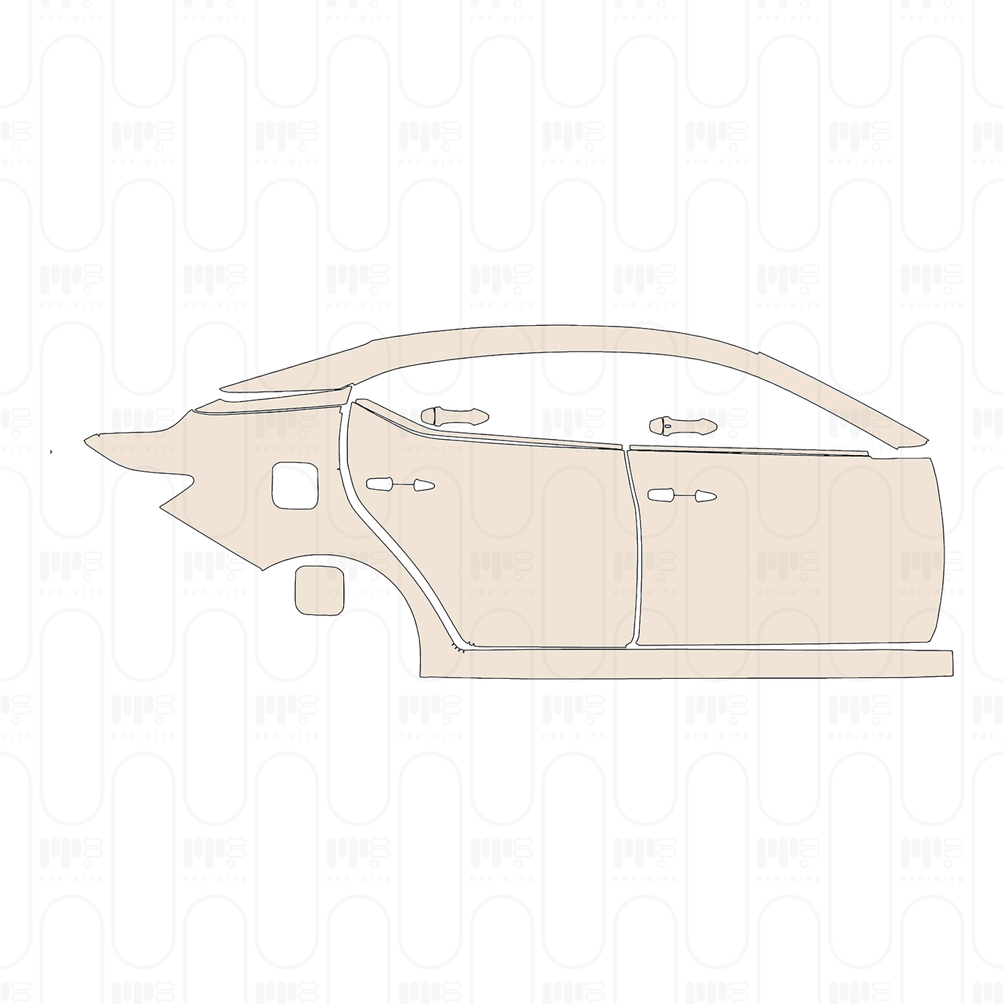 Pre-Cut PPF Nissan Sylphy (CN) 2022