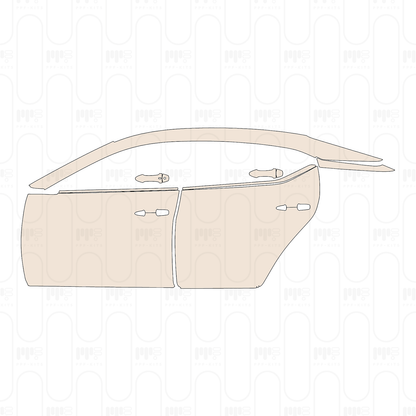 Pre-Cut PPF Nissan Sentra (US) SR 2022