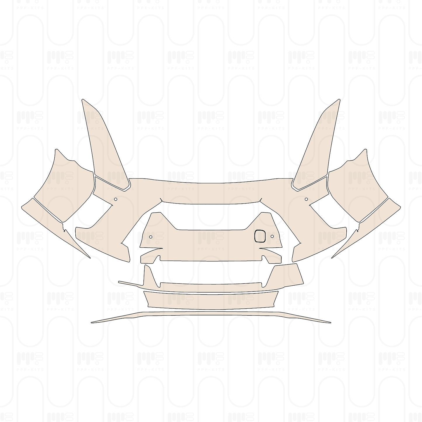 Pre-Cut PPF Nissan GT-R Base 2022