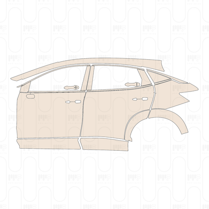 Pre-Cut PPF Nissan Ariya (US) Platinum+ 2023