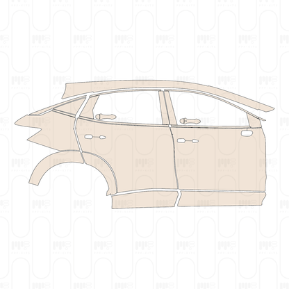 Pre-Cut PPF Nissan Ariya (US) Platinum+ 2023