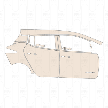 Pre-Cut PPF Nissan Leaf (US) S 2022