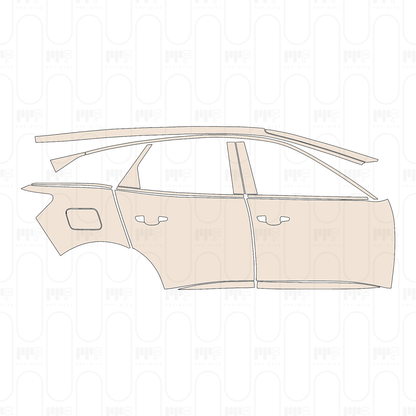 Pre-Cut PPF Peugeot 3008 (EU) Active 2023