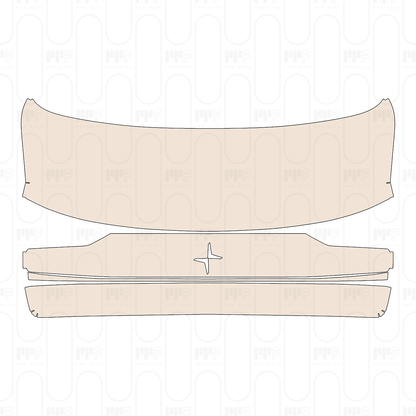 Pre-Cut PPF Polestar 2 2023