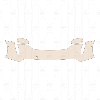 Pre-Cut PPF Porsche Taycan Sedan Taycan 4S 2023
