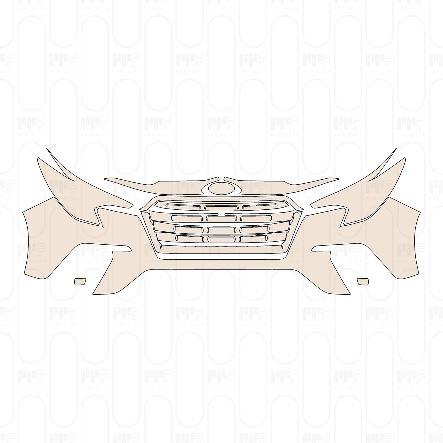 Pre-Cut PPF Subaru Ascent (US) Limited 2023