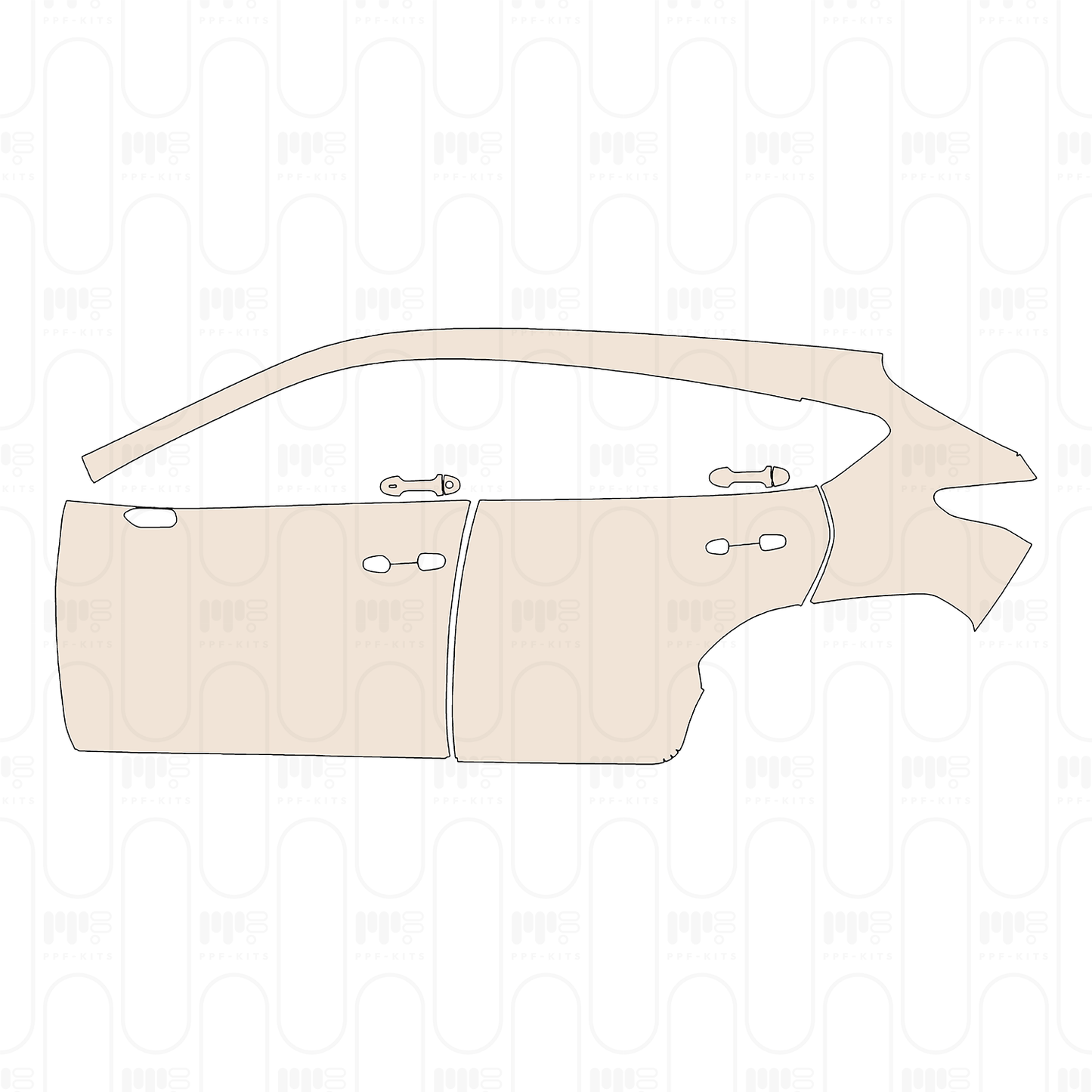 Pre-Cut PPF Subaru Crosstrek (US) Base 2023