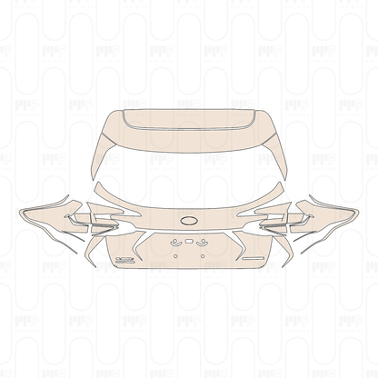 Pre-Cut PPF Subaru Crosstrek (US) Base 2023