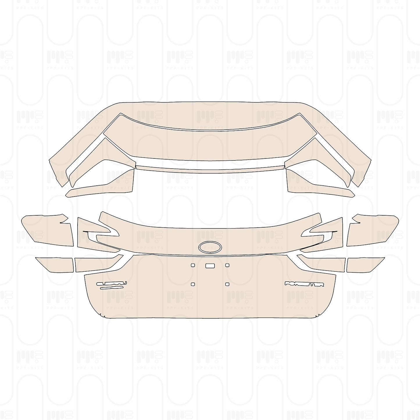 Pre-Cut PPF Subaru Forester (CN) 2023
