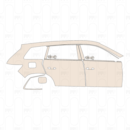 Pre-Cut PPF Skoda Kodiaq SE (EU) 2022