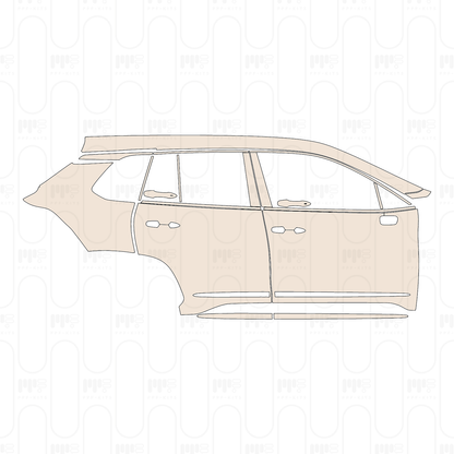 Pre-Cut PPF Toyota Corolla Cross (CN) 2022