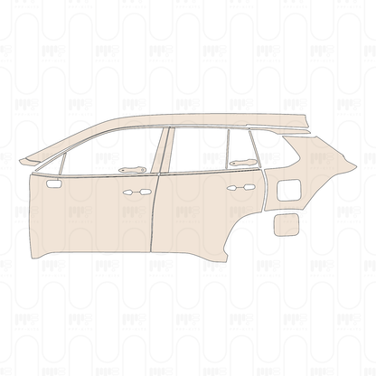 Pre-Cut PPF Toyota Corolla Cross (CN) 2022