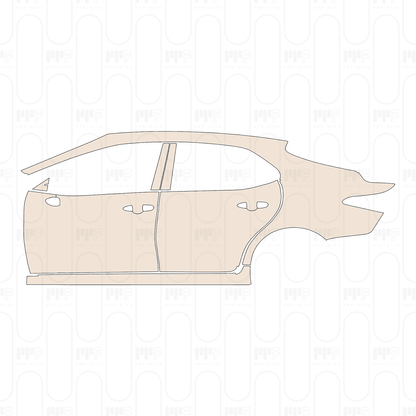 Pre-Cut PPF Toyota Camry (US) LE 2022