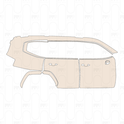 Pre-Cut PPF Toyota Land Cruiser Base 2022
