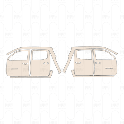 Pre-Cut PPF Toyota Tacoma Double Cab SR 2022