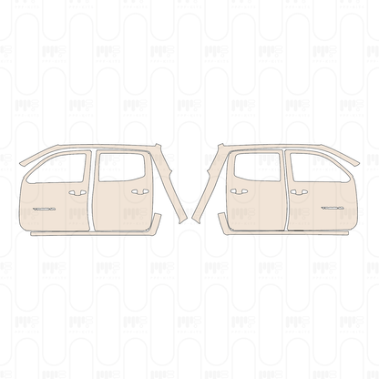 Pre-Cut PPF Toyota Tacoma Double Cab SR 2022