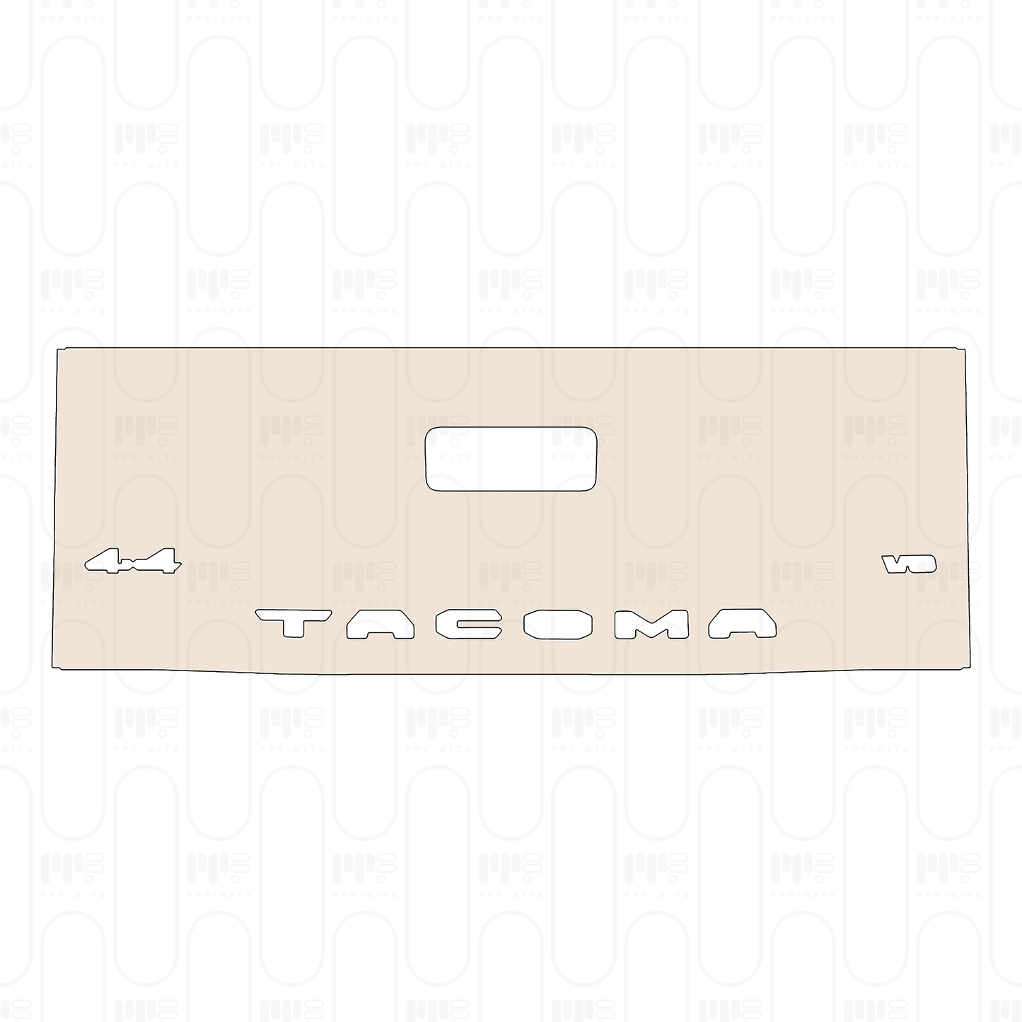 Pre-Cut PPF Toyota Tacoma Double Cab SR 2022