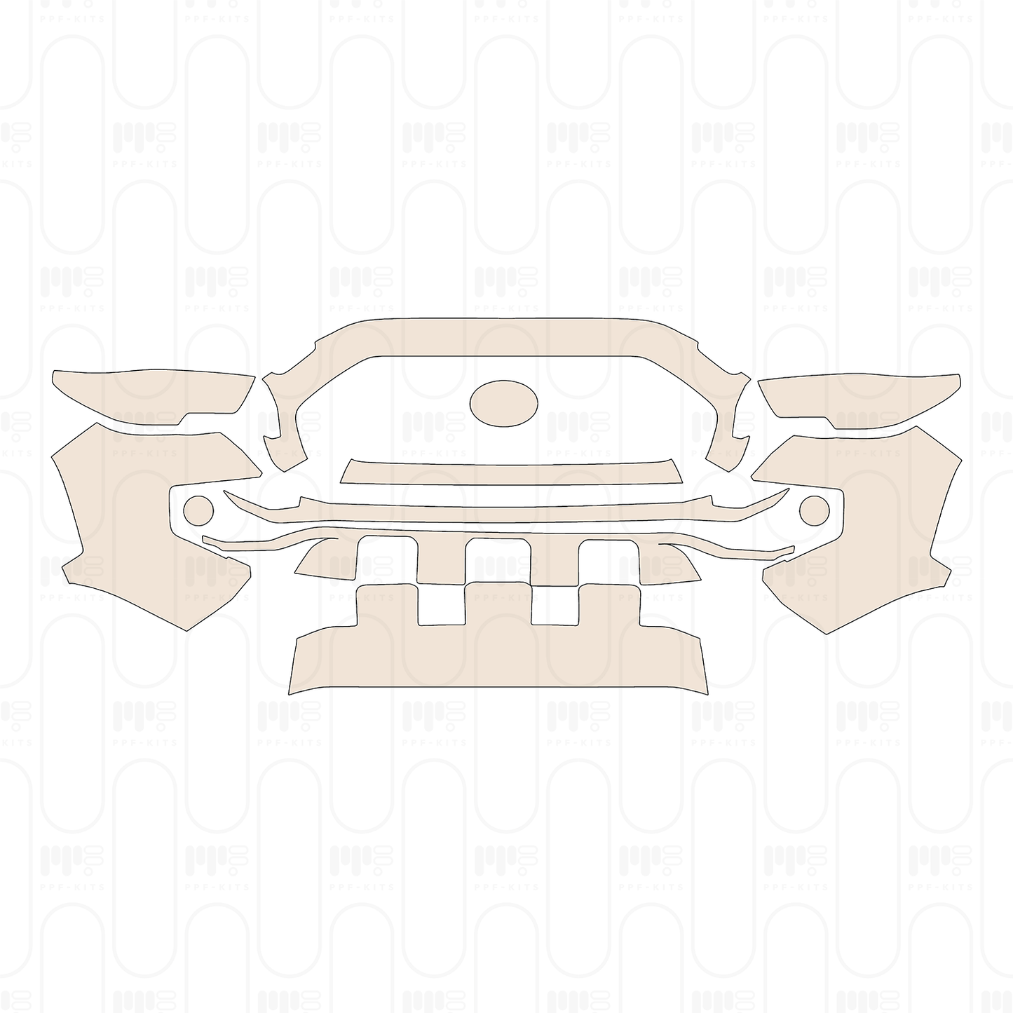 Pre-Cut PPF Toyota Tacoma Double Cab Limited 2023