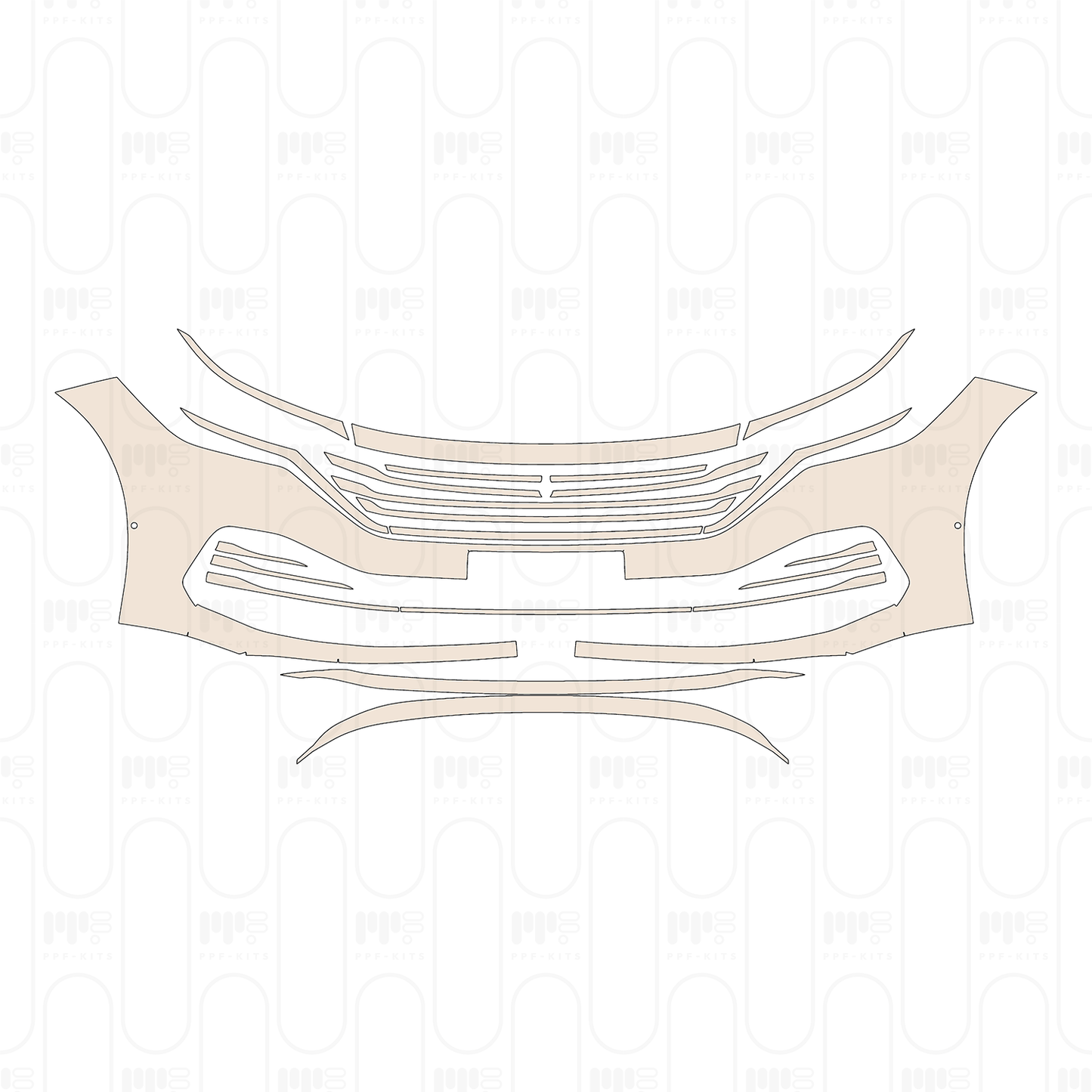 Pre-Cut PPF Volkswagen Viloran Base 2023