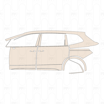 Pre-Cut PPF Volkswagen Viloran Base 2023