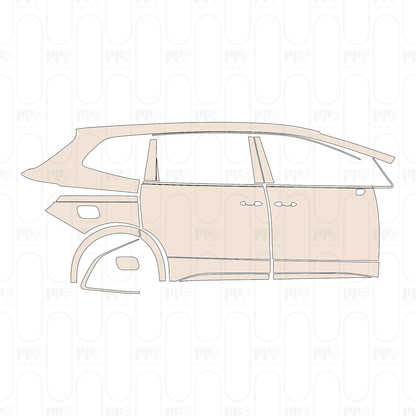 Pre-Cut PPF Volkswagen Viloran Base 2023