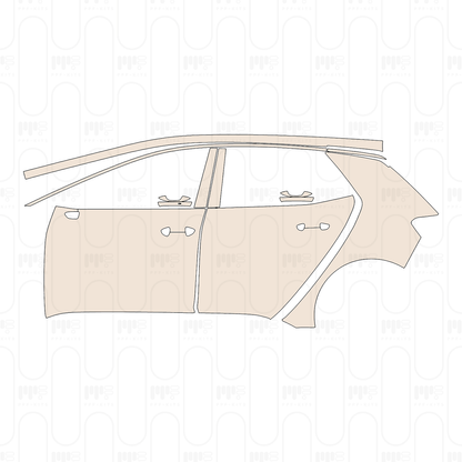 Pre-Cut PPF Volkswagen ID.3 (EU) Base 2023