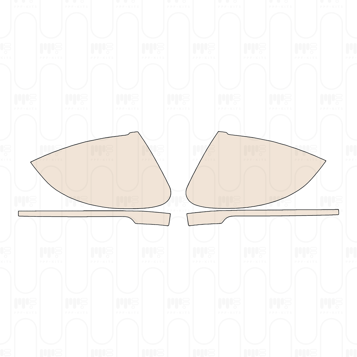 Pre-Cut PPF Volkswagen ID.3 (EU) Base 2023