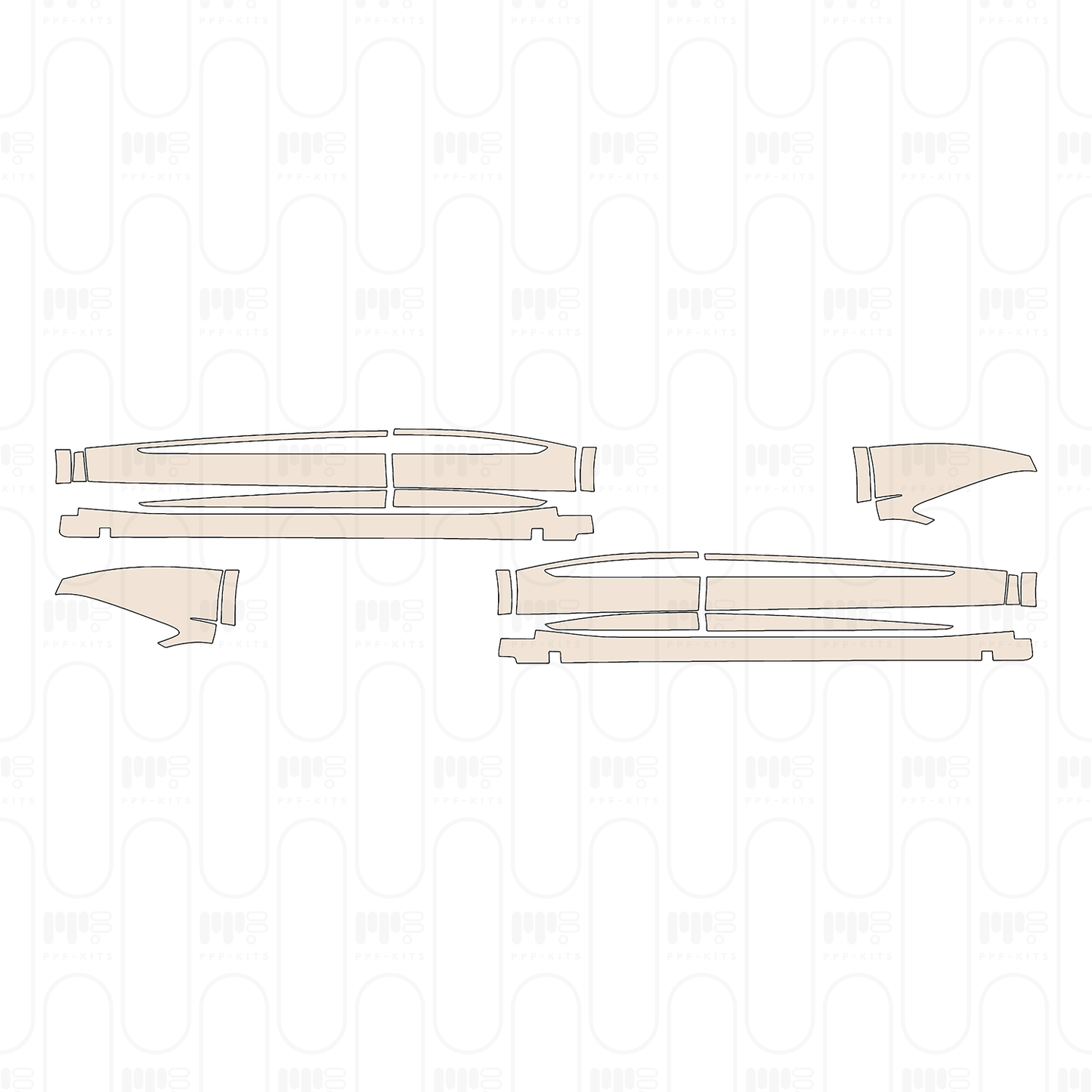 Pre-Cut PPF Volkswagen ID.4 (CN) Crozz 2023