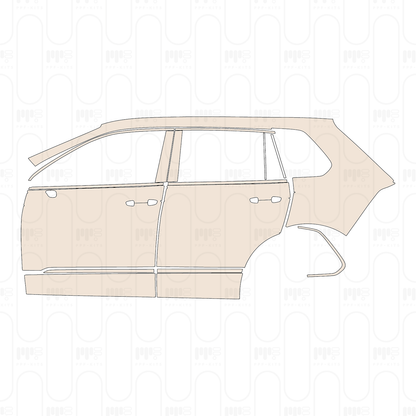 Pre-Cut PPF Volkswagen Tiguan (EU) R 2023