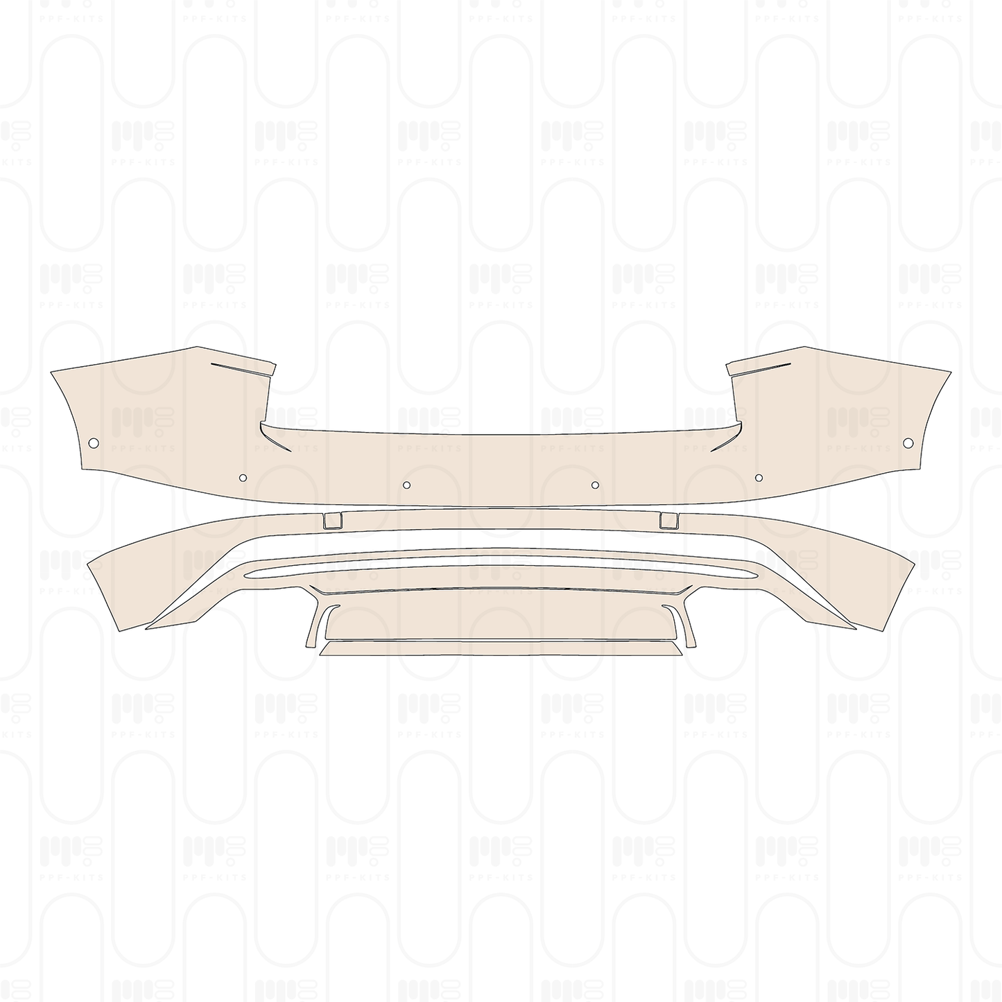 Pre-Cut PPF Volkswagen Touareg R-Line 2023