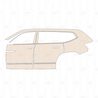 Pre-Cut PPF Volkswagen Teramont 2023