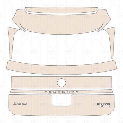 Pre-Cut PPF Volkswagen Teramont 2023