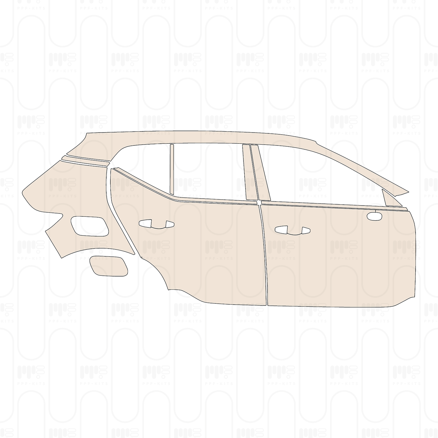 Pre-Cut PPF Volvo XC40 Momentum 2022