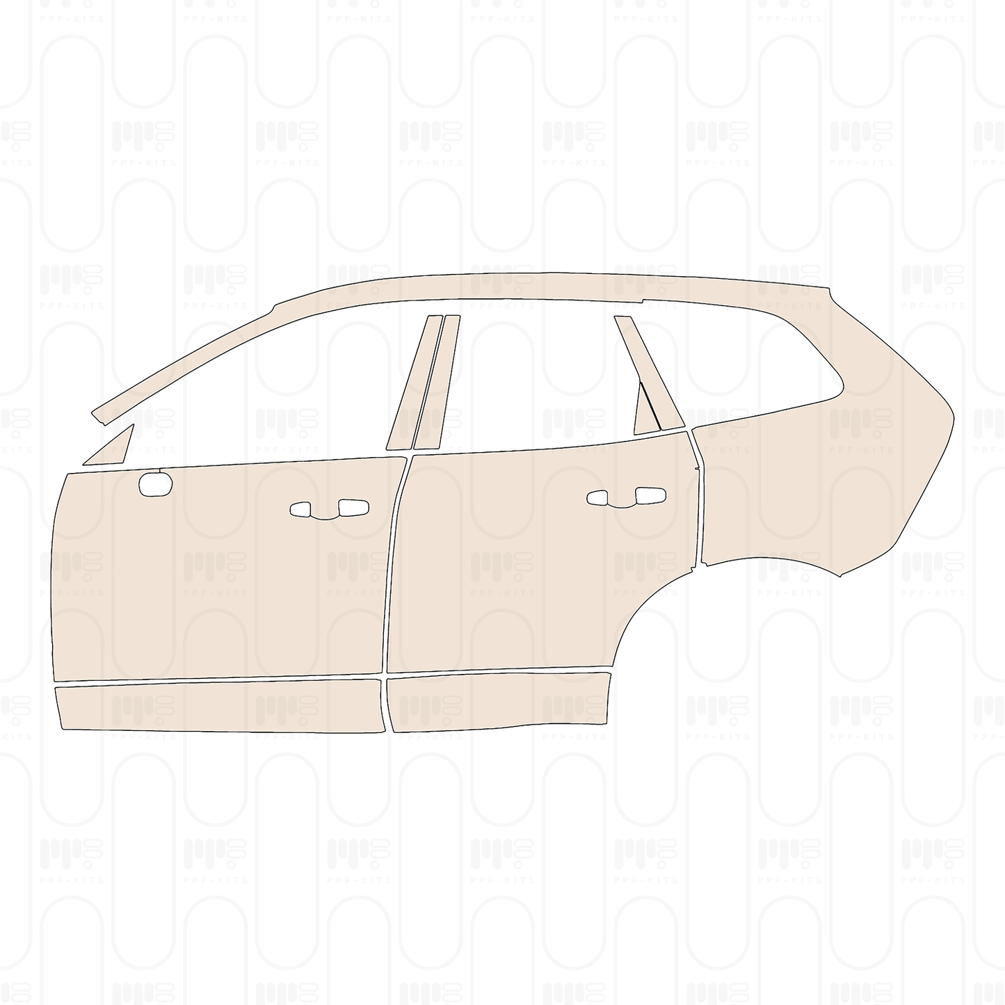 Pre-Cut PPF Volvo XC60 R-Design 2023