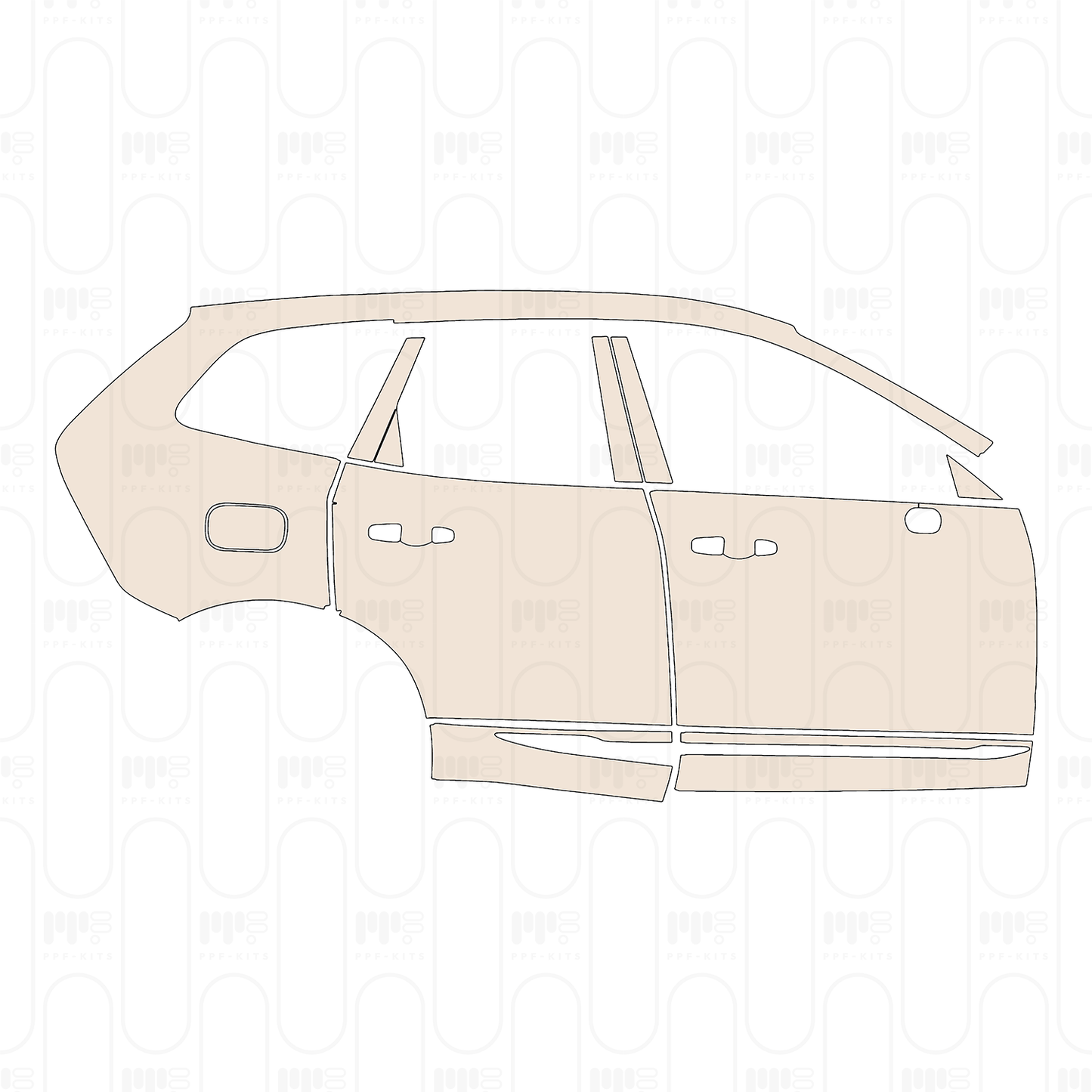 Pre-Cut PPF Volvo XC60 Inscription 2023