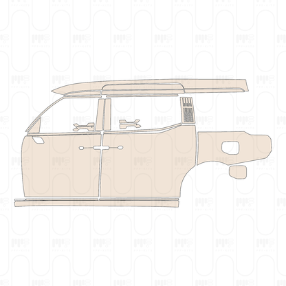 Pre-Cut PPF Zeekr 009 Base 2023