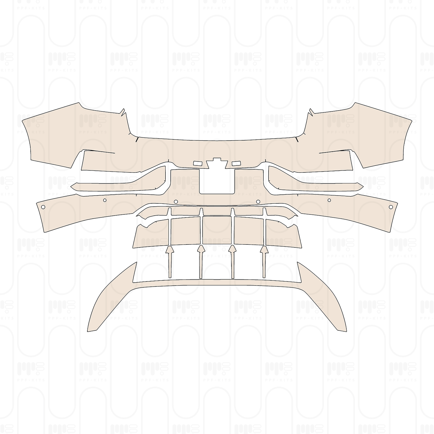 Pre-Cut PPF Zeekr 001 2022