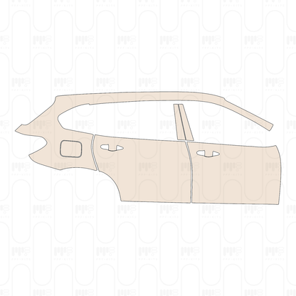 Pre-Cut PPF BMW X1 Extended Wheelbase Base 2022