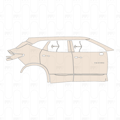 Pre-Cut PPF Chevrolet Blazer LT 2022