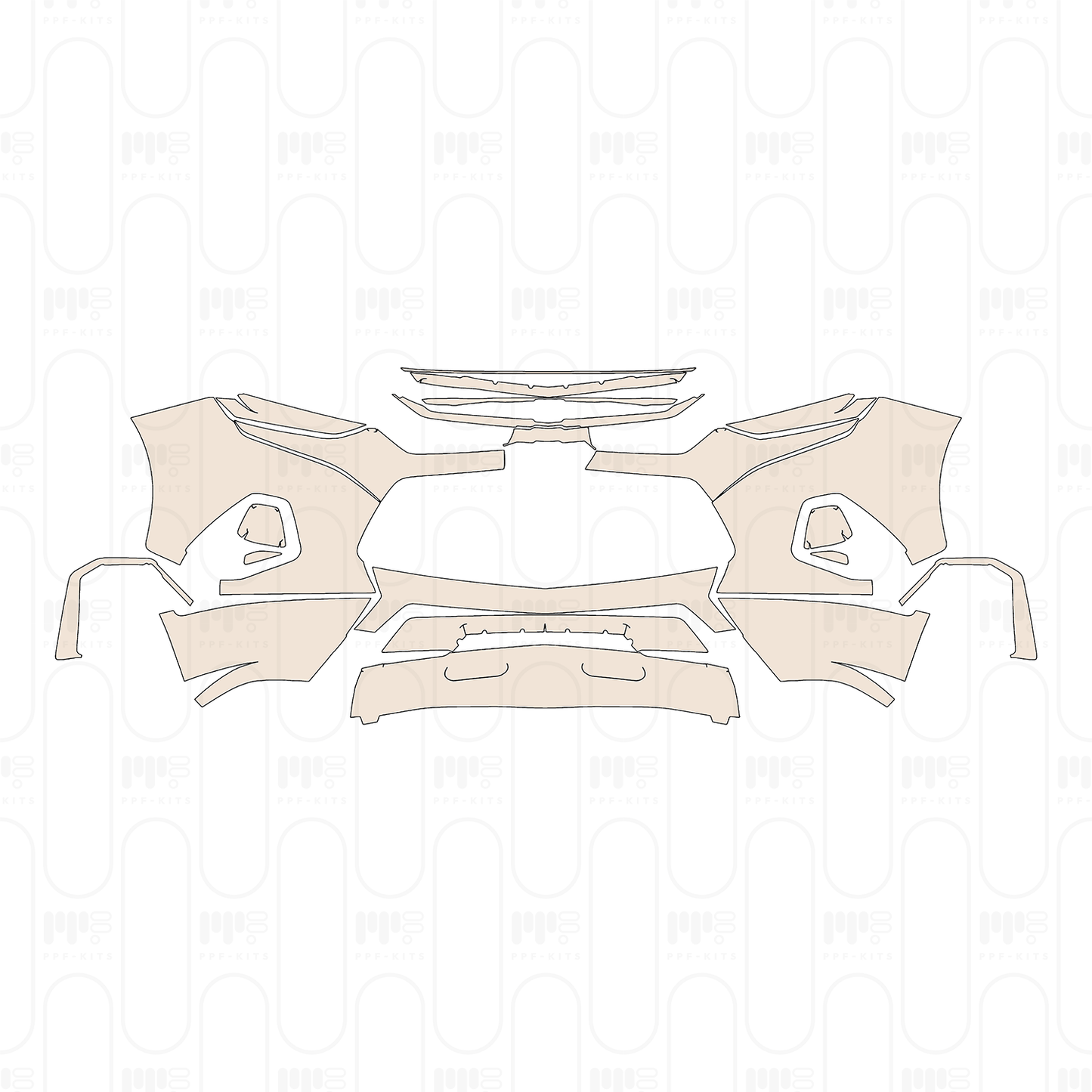 Pre-Cut PPF Chevrolet Blazer Premier 2022
