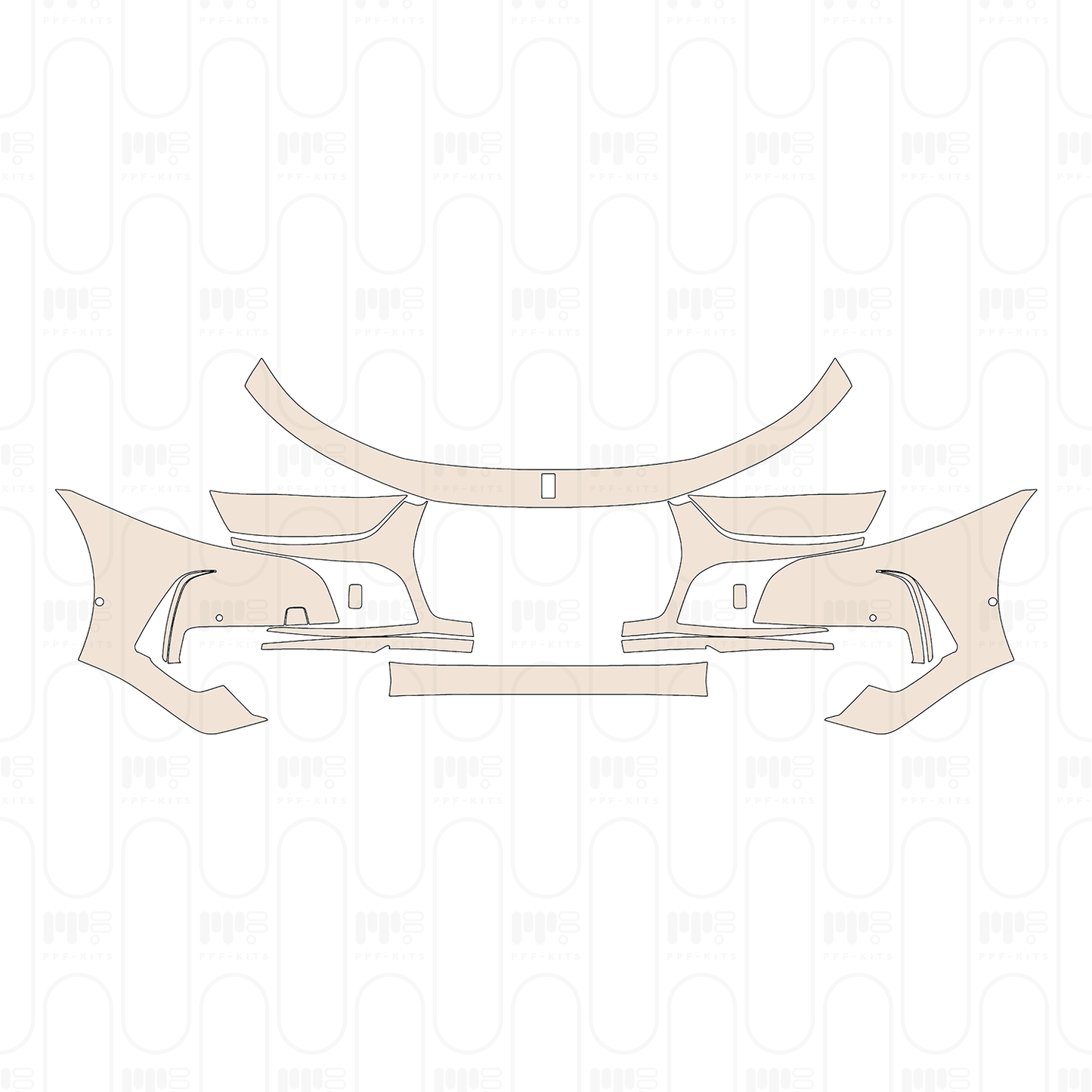 Pre-Cut PPF DS Automobiles DS 7 2022