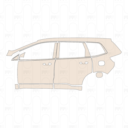 Pre-Cut PPF Ford EDGE ST-line 2022