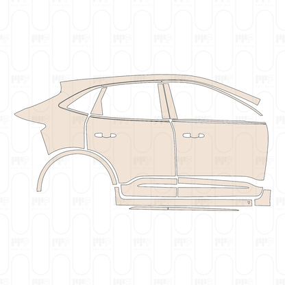 Pre-Cut PPF Ford Kuga Vignale 2022