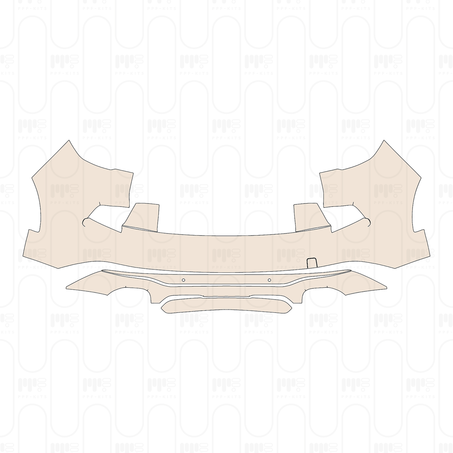 Pre-Cut PPF Ford Kuga Vignale 2022