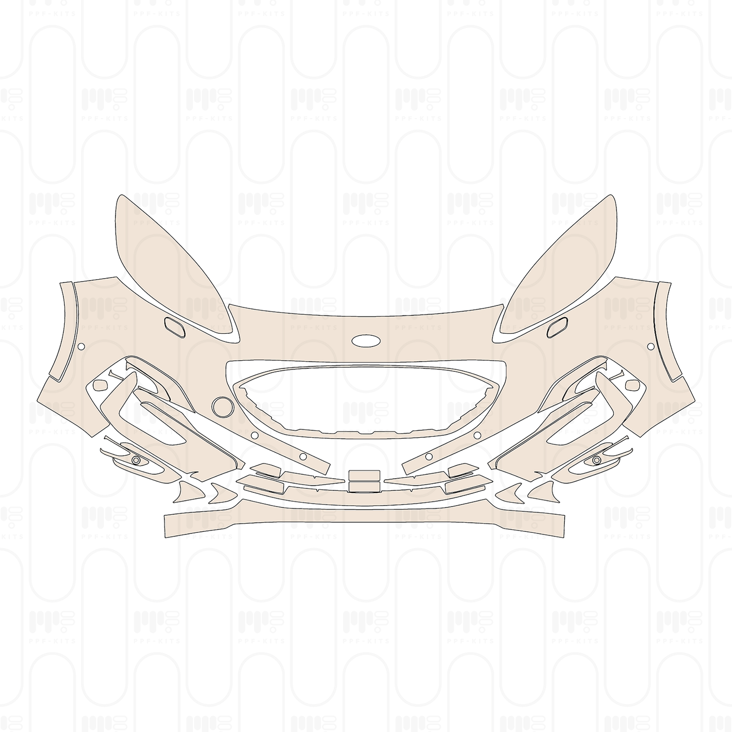 Pre-Cut PPF Ford Kuga ST-line 2022