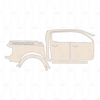 Pre-Cut PPF Ford Ranger (EU) Raptor 2022