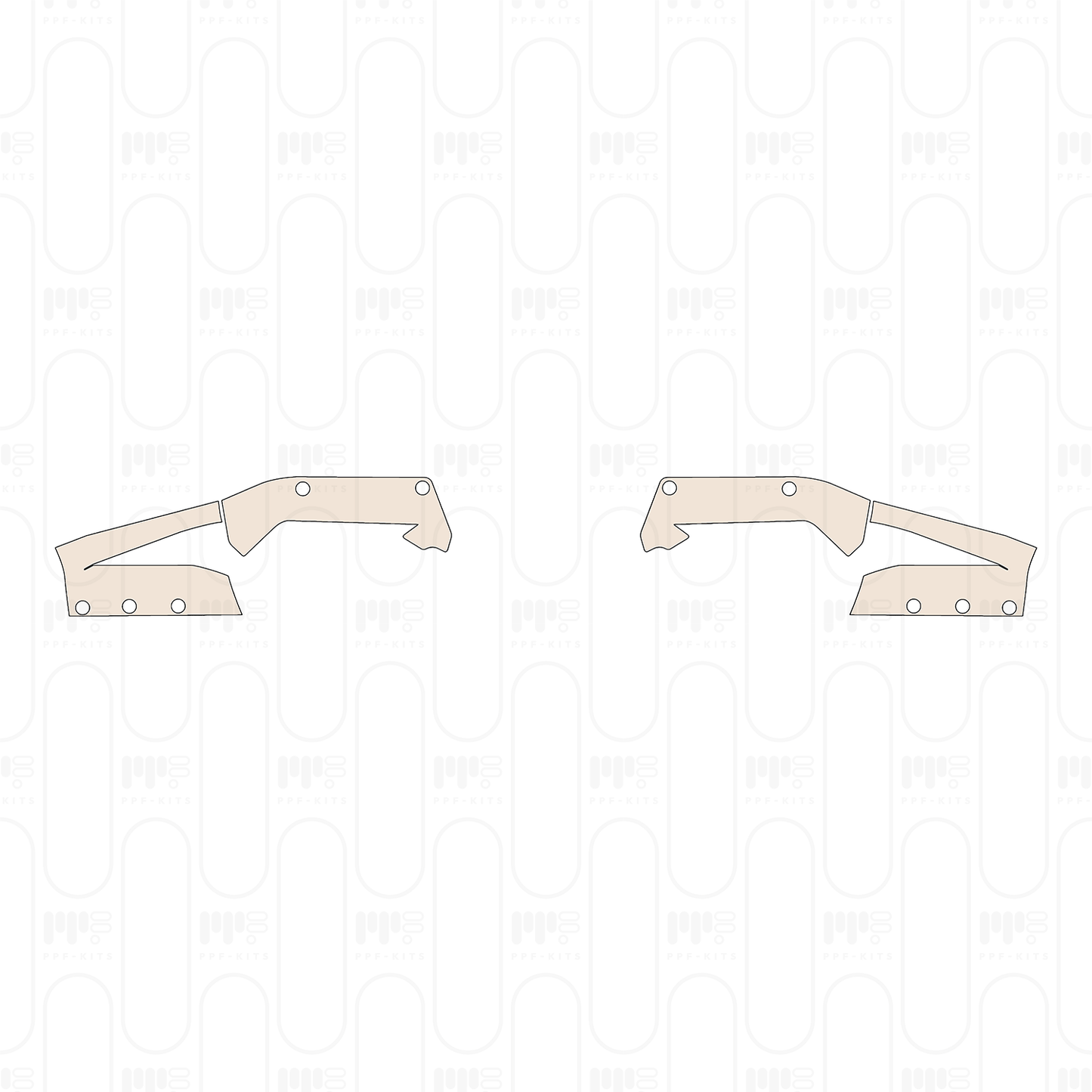 Pre-Cut PPF Ford Ranger (EU) Raptor 2022